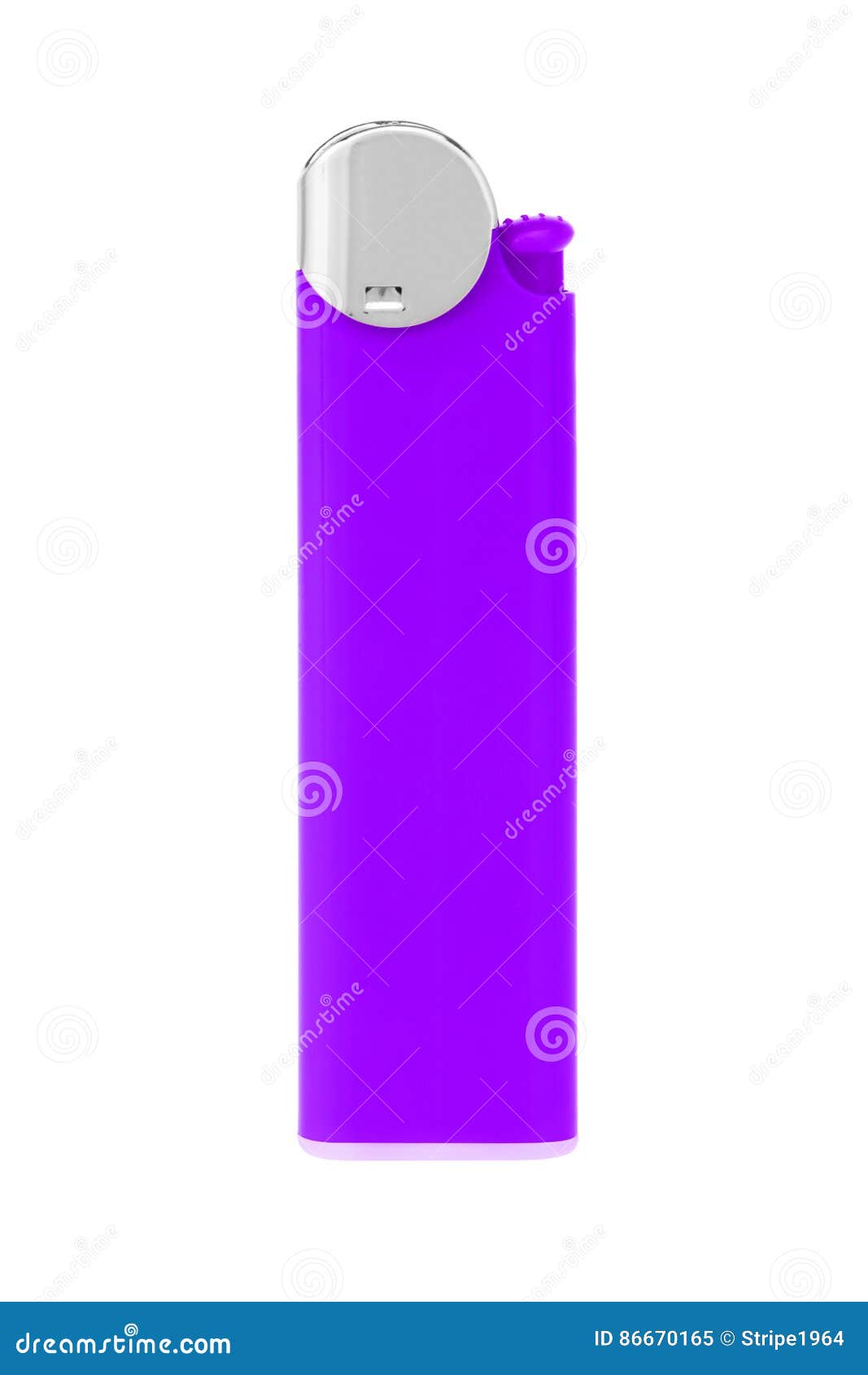 Purple lighter stock image. Image of butane, isolated 86670165