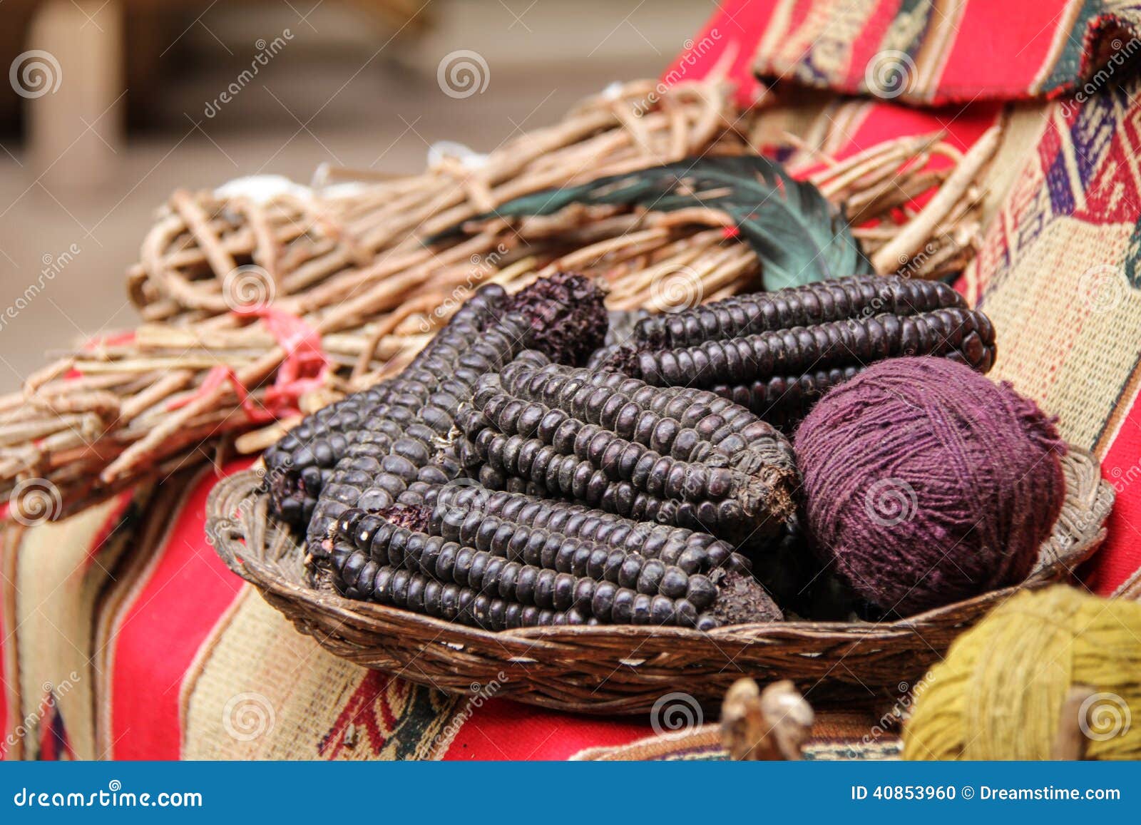 purple maize use as natural dyes