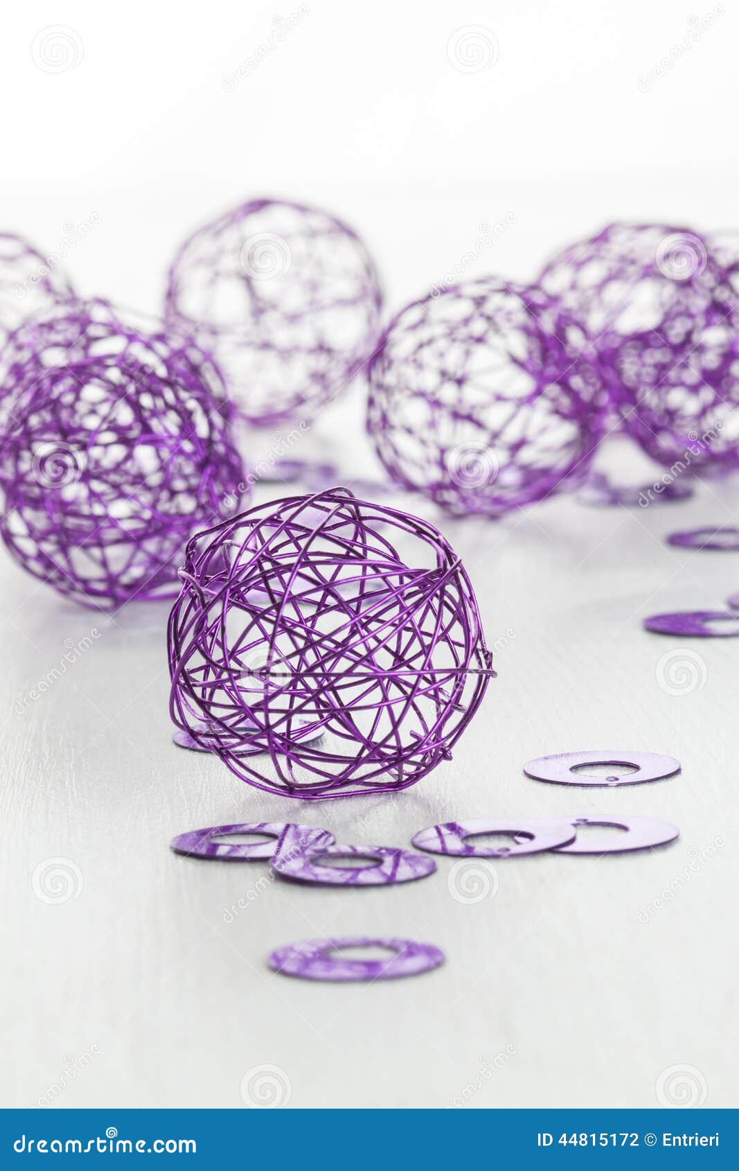 Purple metallic balls stock photo. Image of shiny, background 44815172