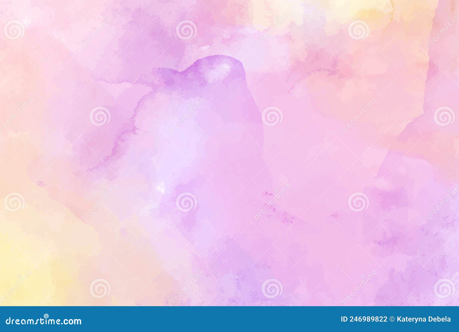 Purple, Pink Light Watercolor, Ink, Abstract Background Texture. Copy ...