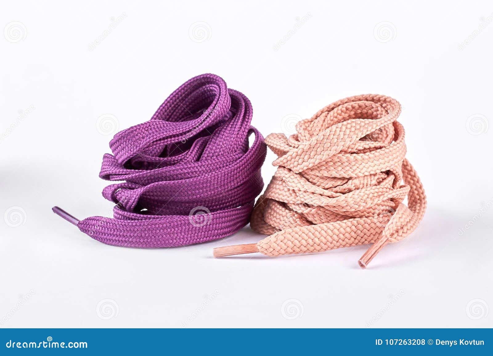 Purple shoe hotsell strings