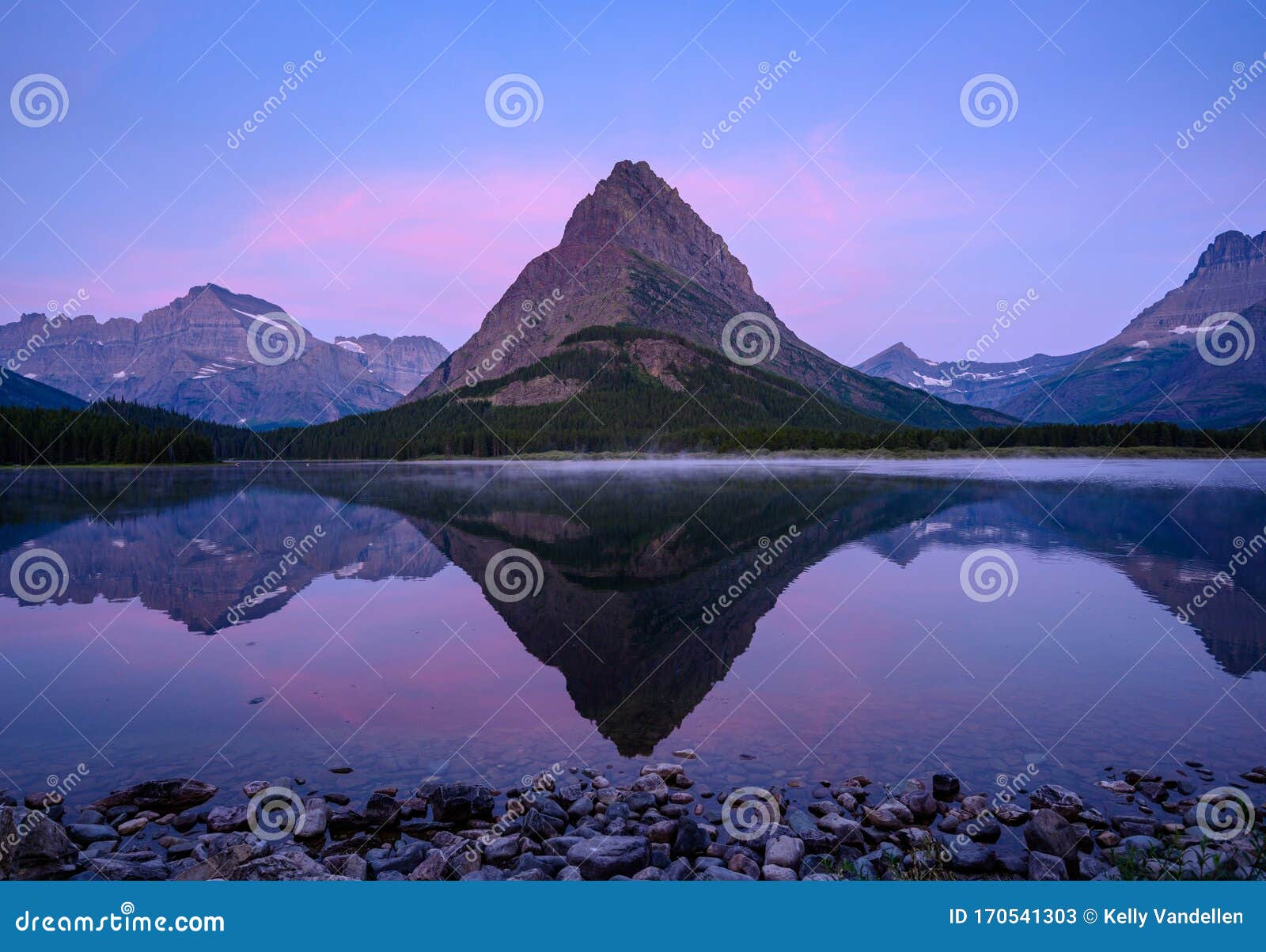 purple reflections of grinnell point