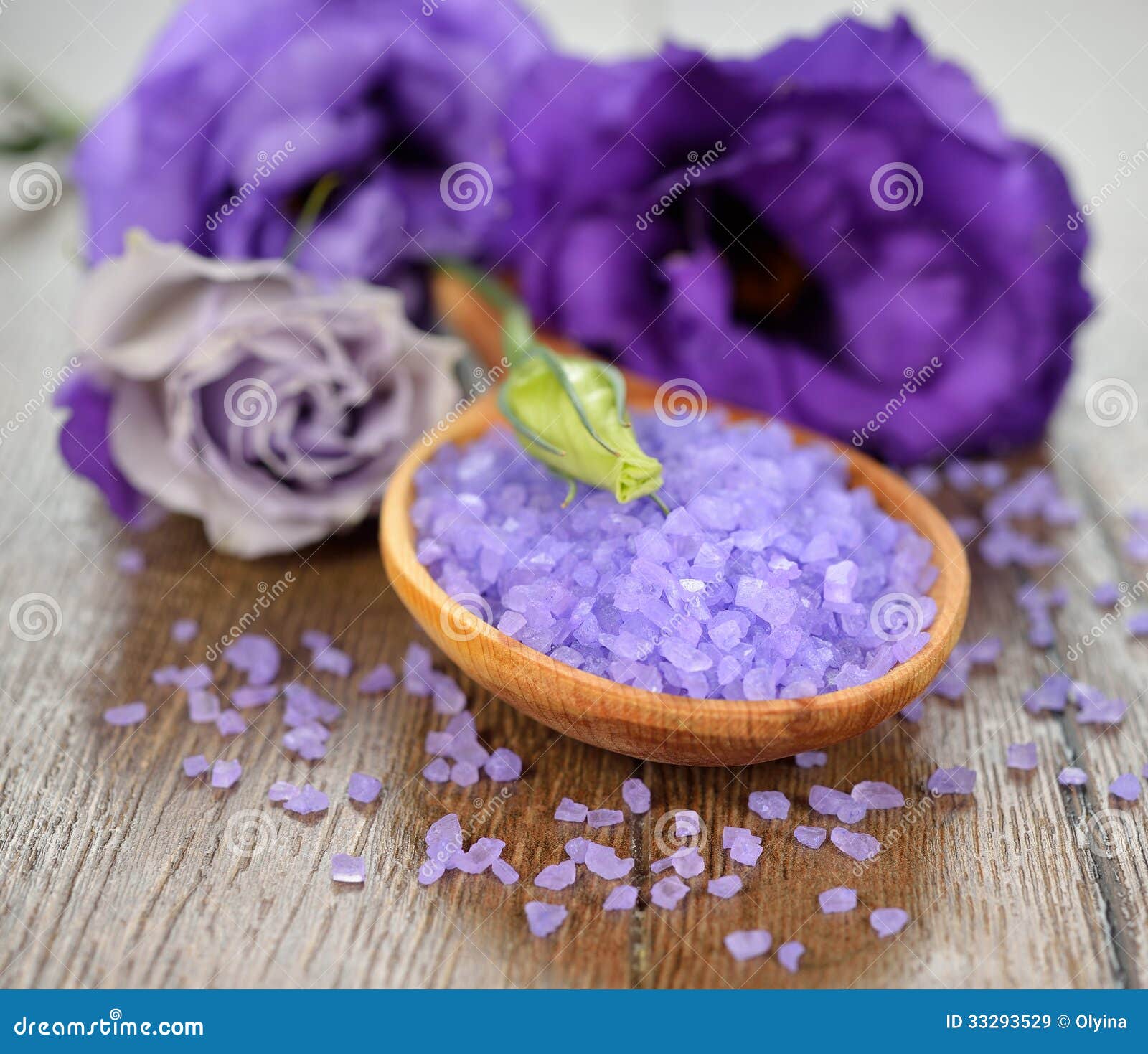 Purple sea salt stock image. Image of ingredient, organic 33293529