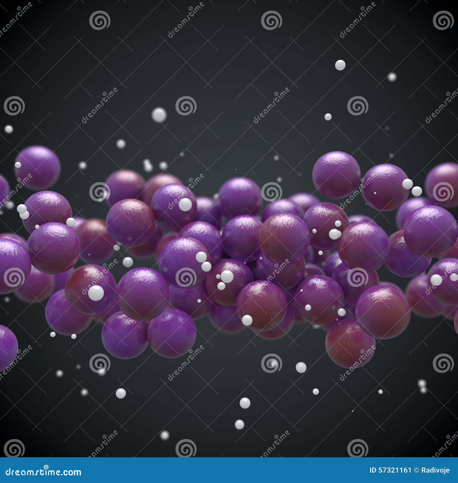 Purple Spheres stock image. Image of objects, square 57321161