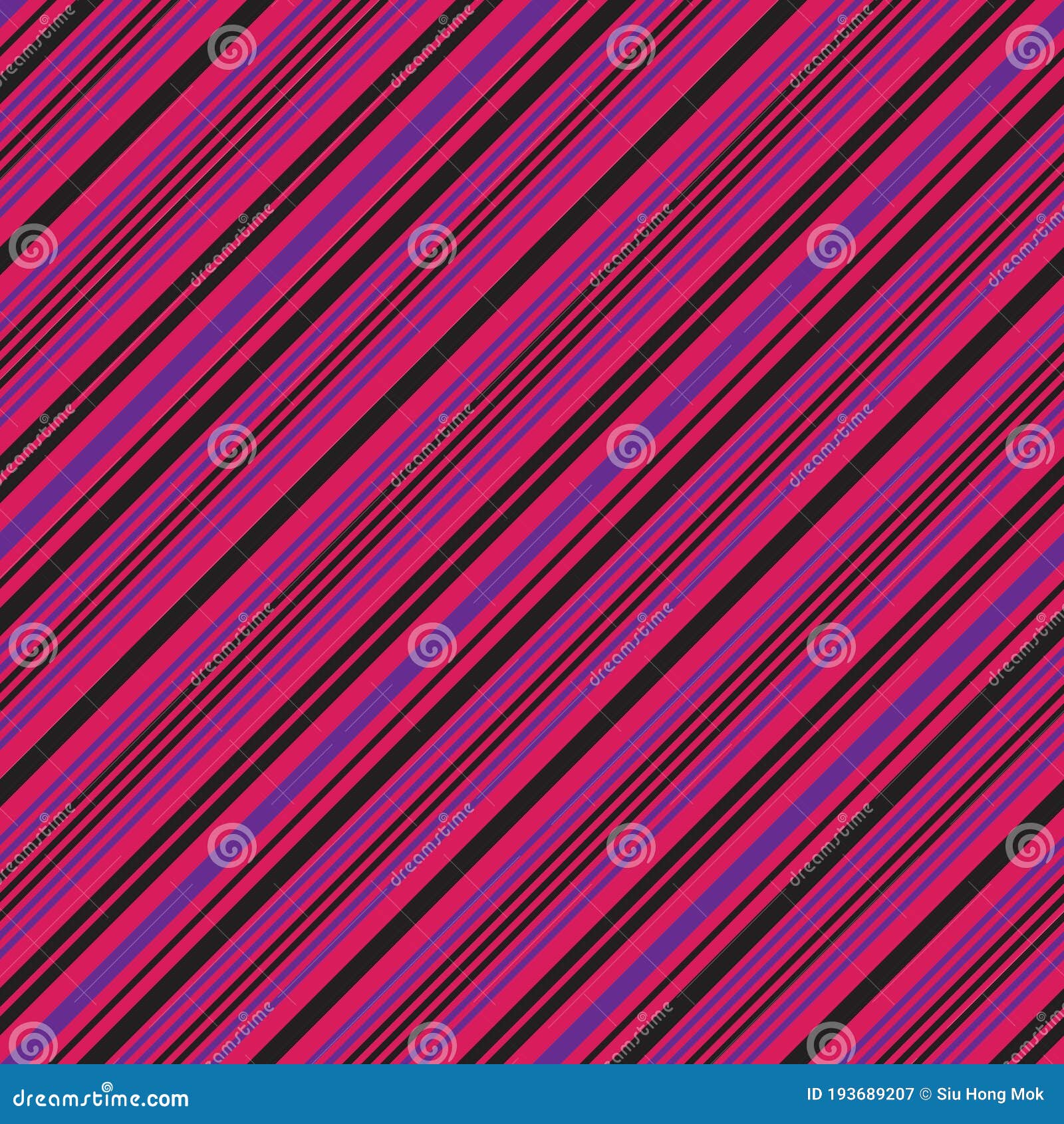 Purple Stripe Seamless Pattern Background in Diagonal Style Stock