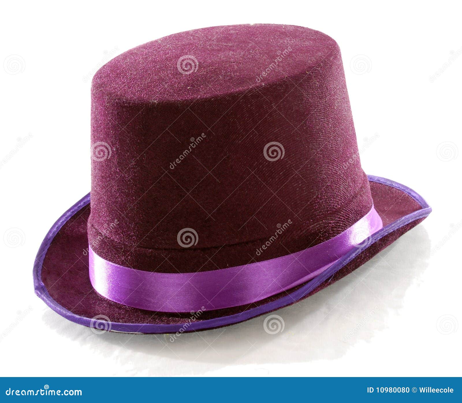 Purple top hat stock photo. Image of concept, path, object 10980080