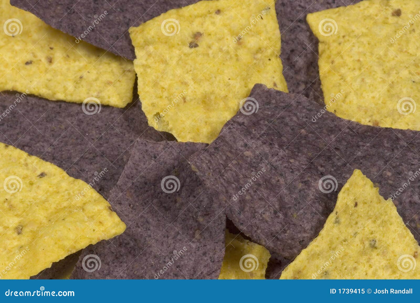 Purple and Yellow Corn Chips are Yummy Stock Image Image of snack