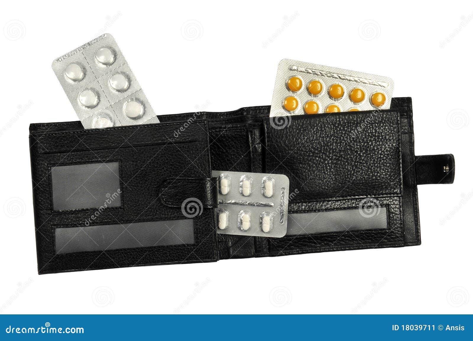 Purse with drug stock image. Image of money, health, pharmacy 18039711