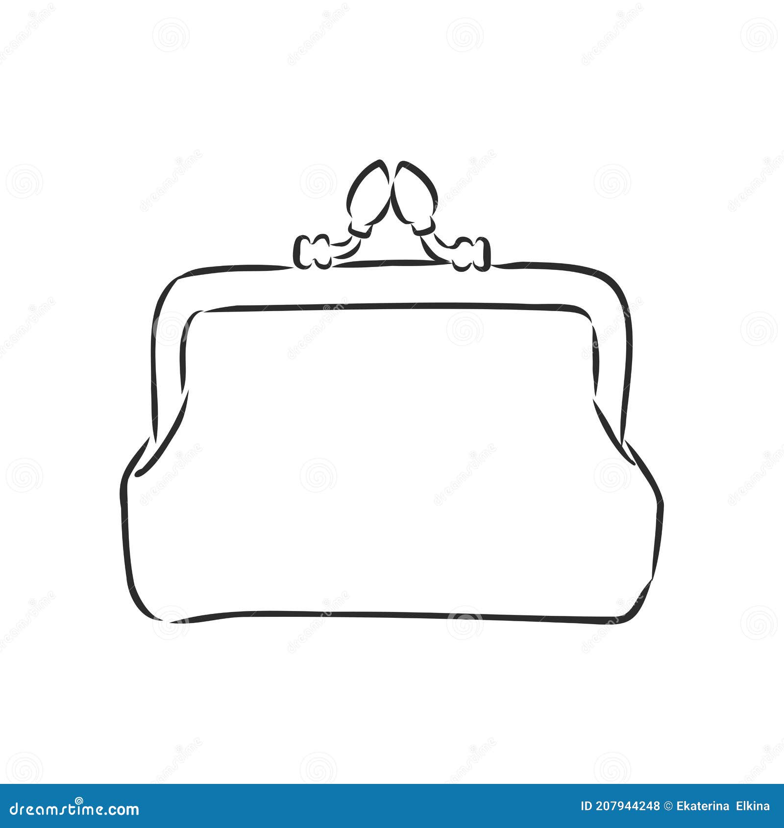 Draw a Great Cute Purse Using Simple Shapes | Design Chair-hangkhonggiare.com.vn