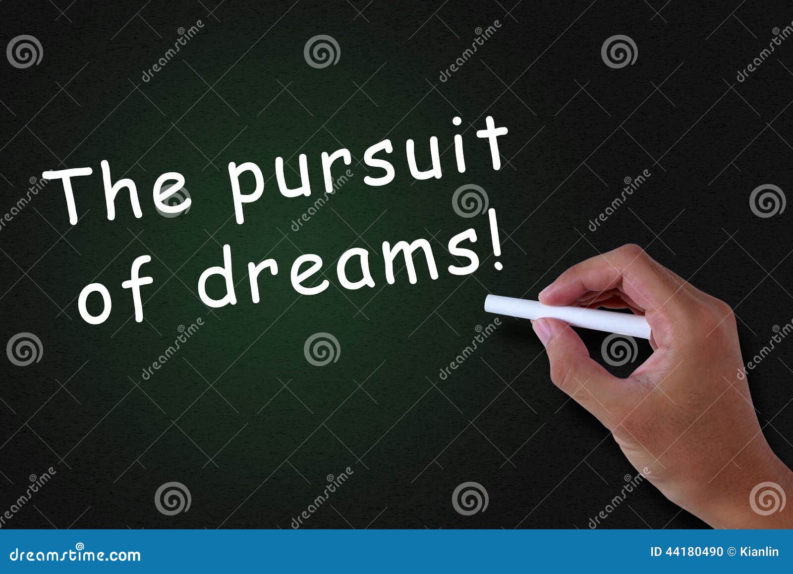 the pursuit of dreams