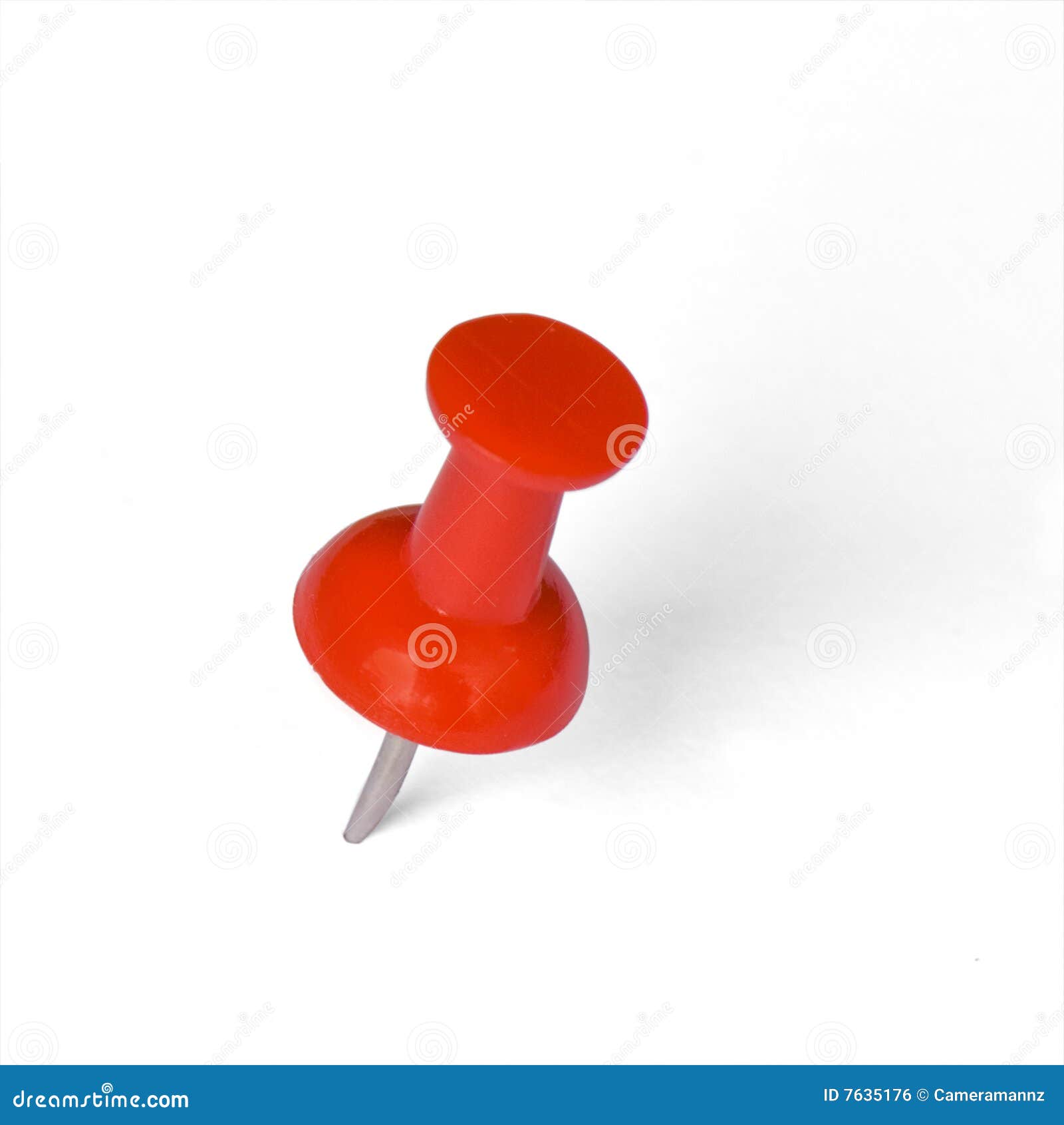 Push pin stock photo. Image of memo, isolated, detail - 7635176