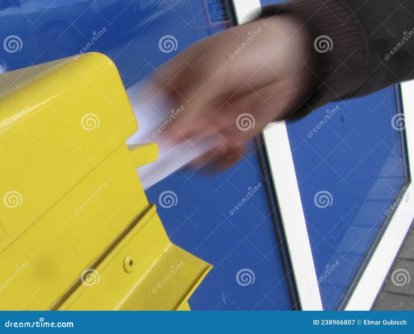 Put a letter in a mailbox stock image. Image of order 238966807