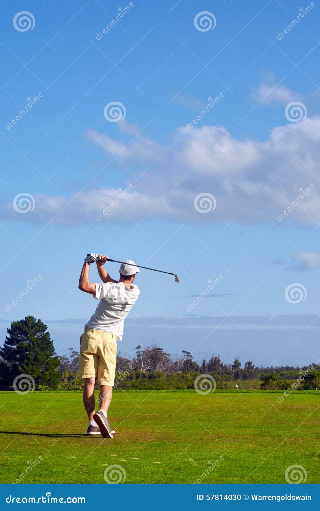 Putting golf man stock photo. Image of skill, caucasian 57814030