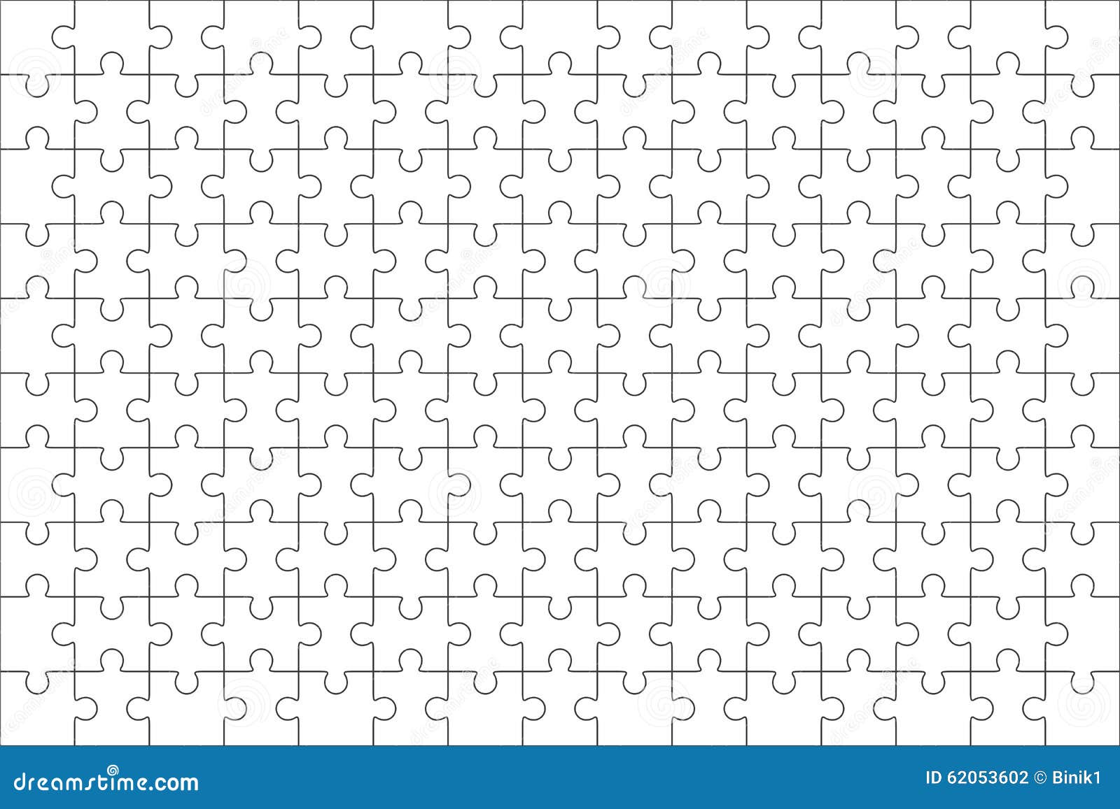 Puzzel Leeg Malplaatje Stukken Illustratie - Illustration of gelijke, overzicht: 62053602