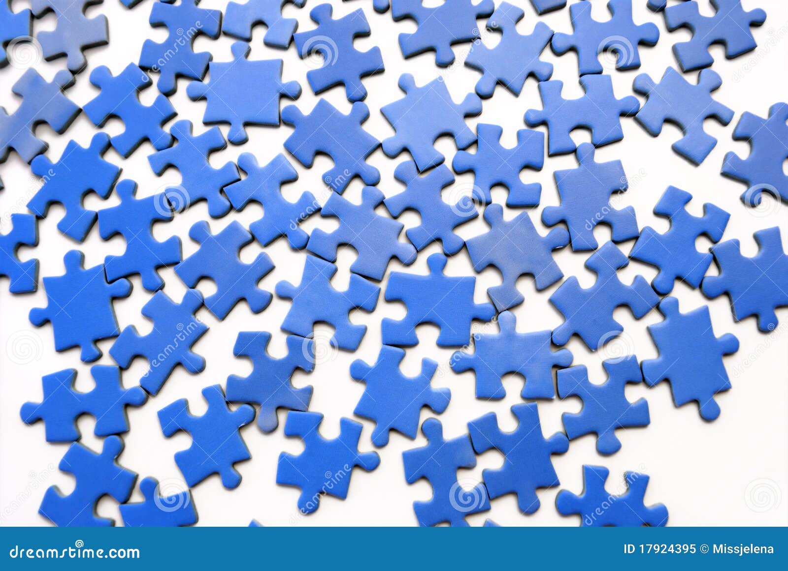 Puzzle bleu image stock. Image du idée, connexion, joignez 17924395