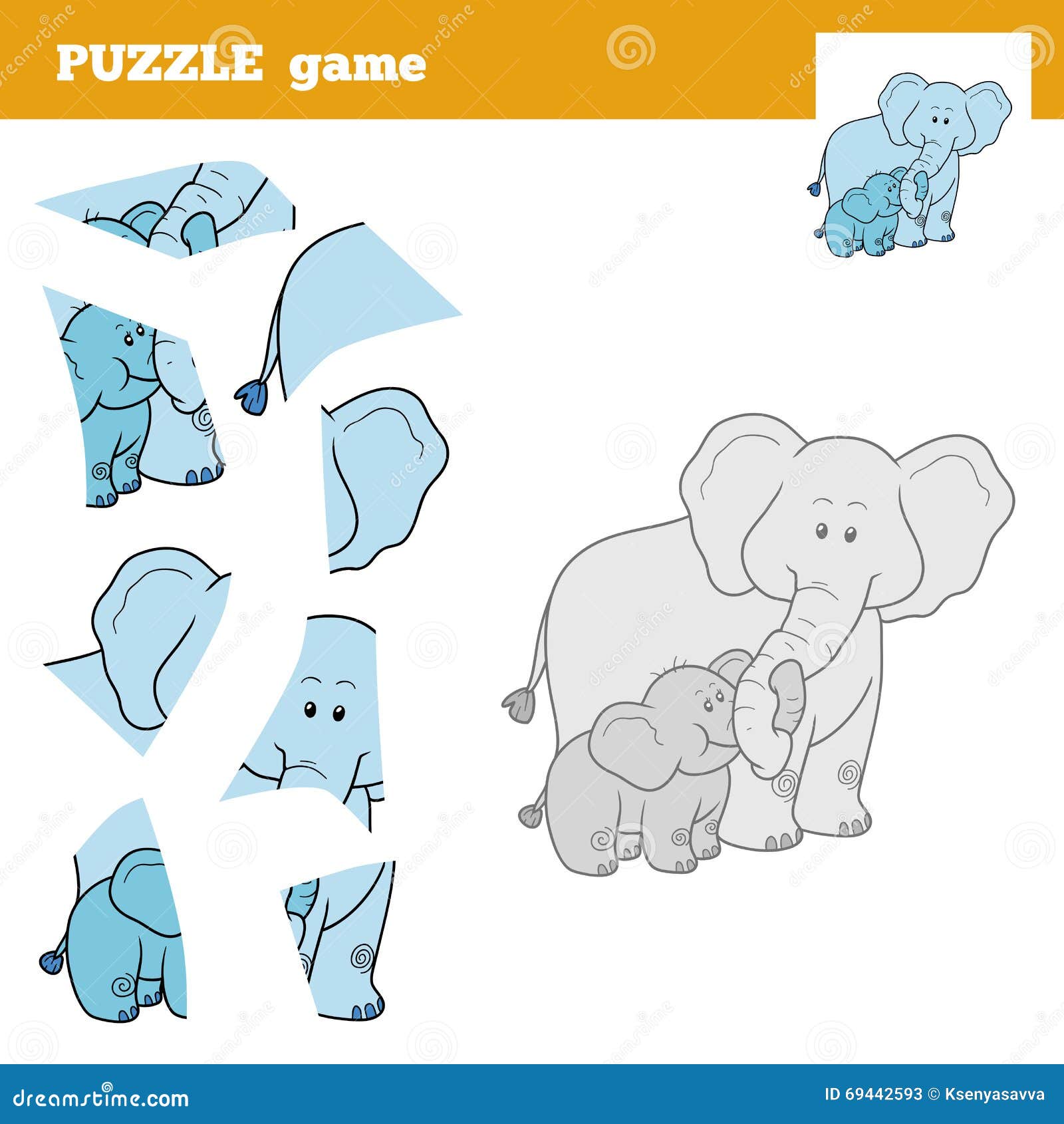 Free Free Elephant Puzzle Svg 643 SVG PNG EPS DXF File