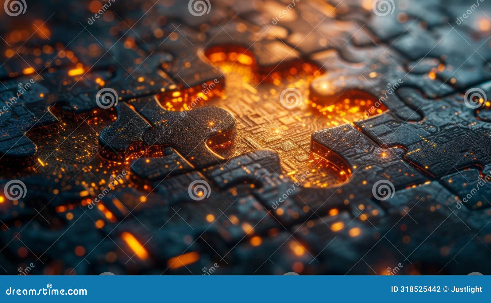 a puzzle made up of financial terms and principles is coming together izing the process of piecing together the