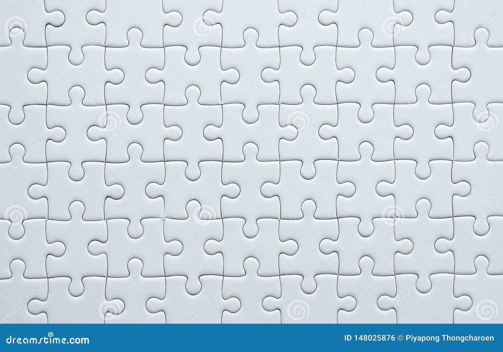 Puzzle Pieces Grid,Jigsaw Puzzle White Colour,Success Mosaic Solution