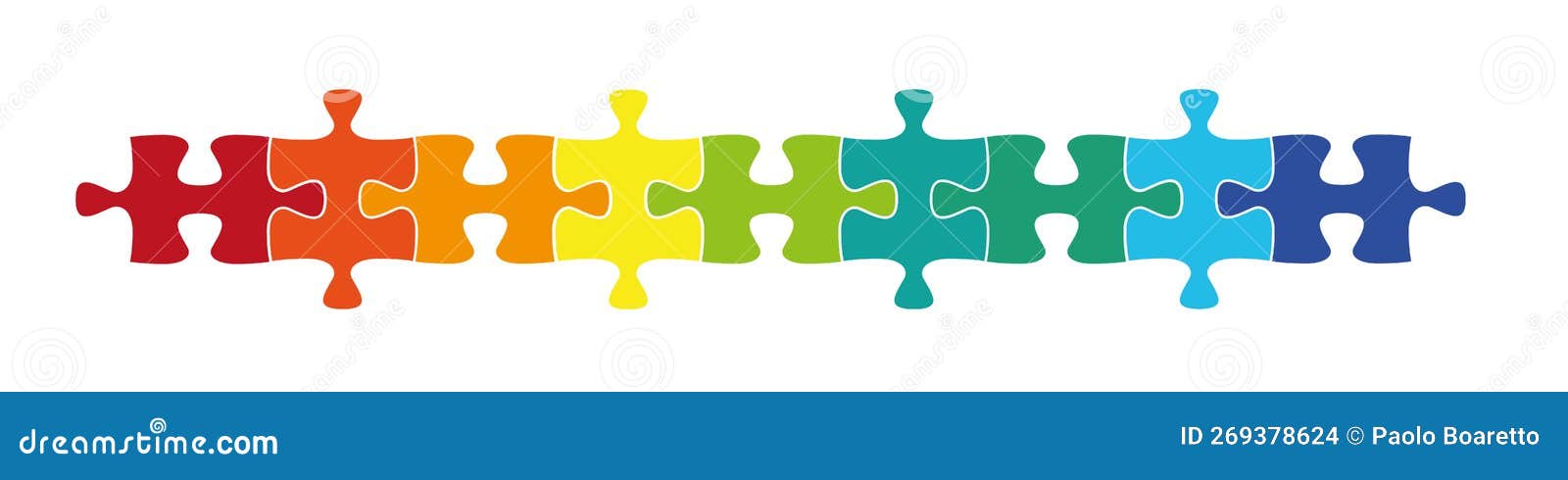 puzzle diagrams parts gradient clipart 12 pieces