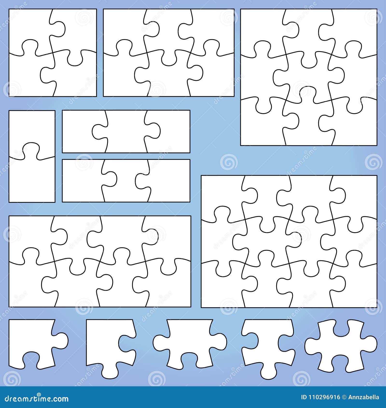 Puzzle 12 Pieces Stock Illustrations – 48 Puzzle 12 Pieces Stock  Illustrations, Vectors & Clipart - Dreamstime