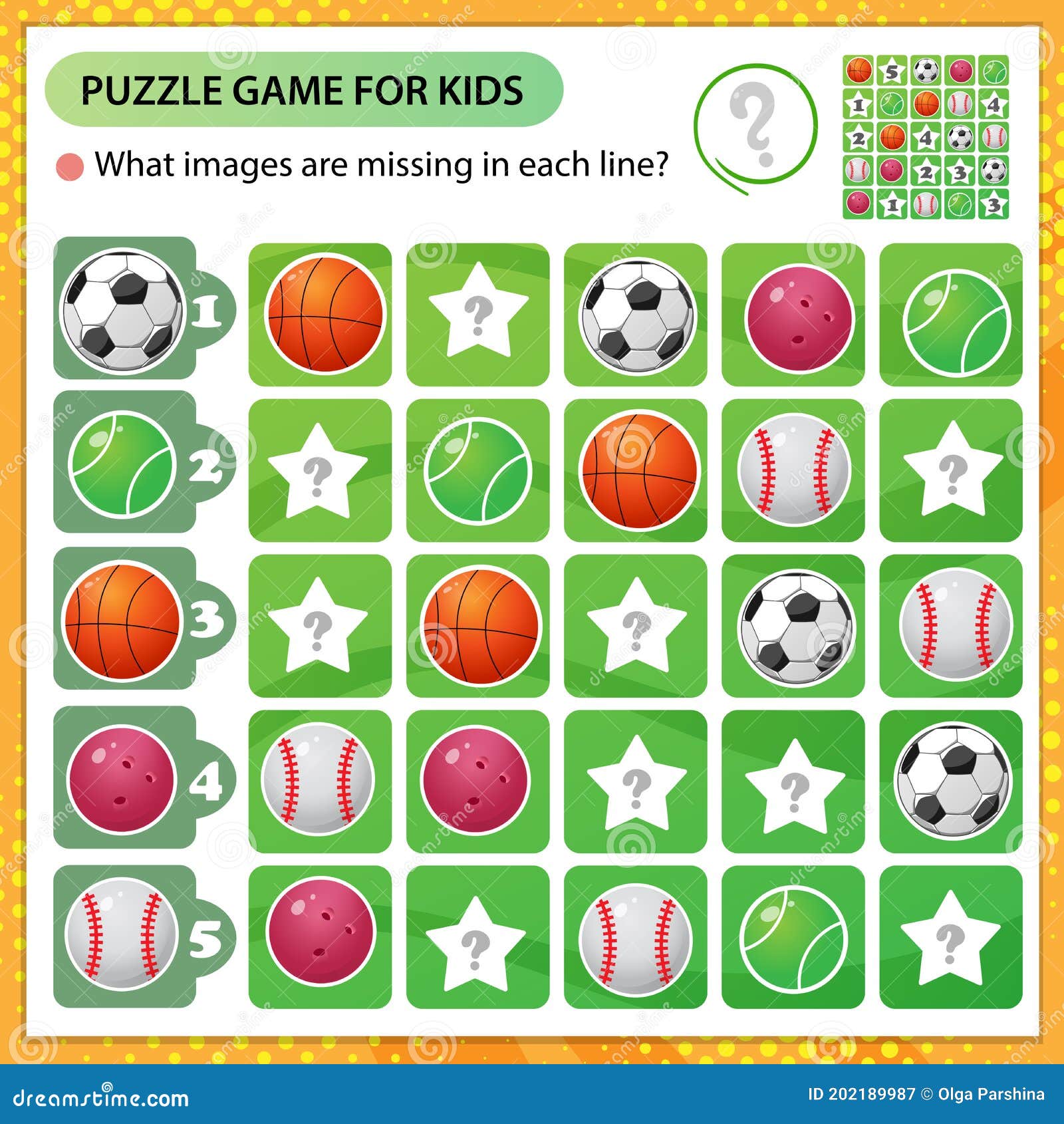 Sudoku para jogo de educação infantil conjunto de comida de