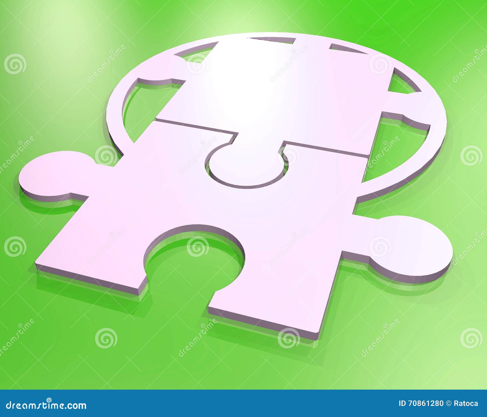 Puzzle symbol stock illustration. Illustration of design 70861280
