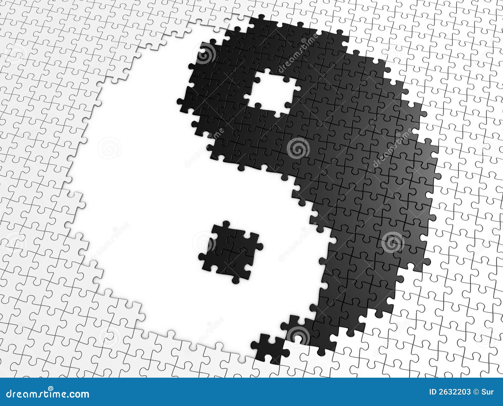 puzzle  yin yang