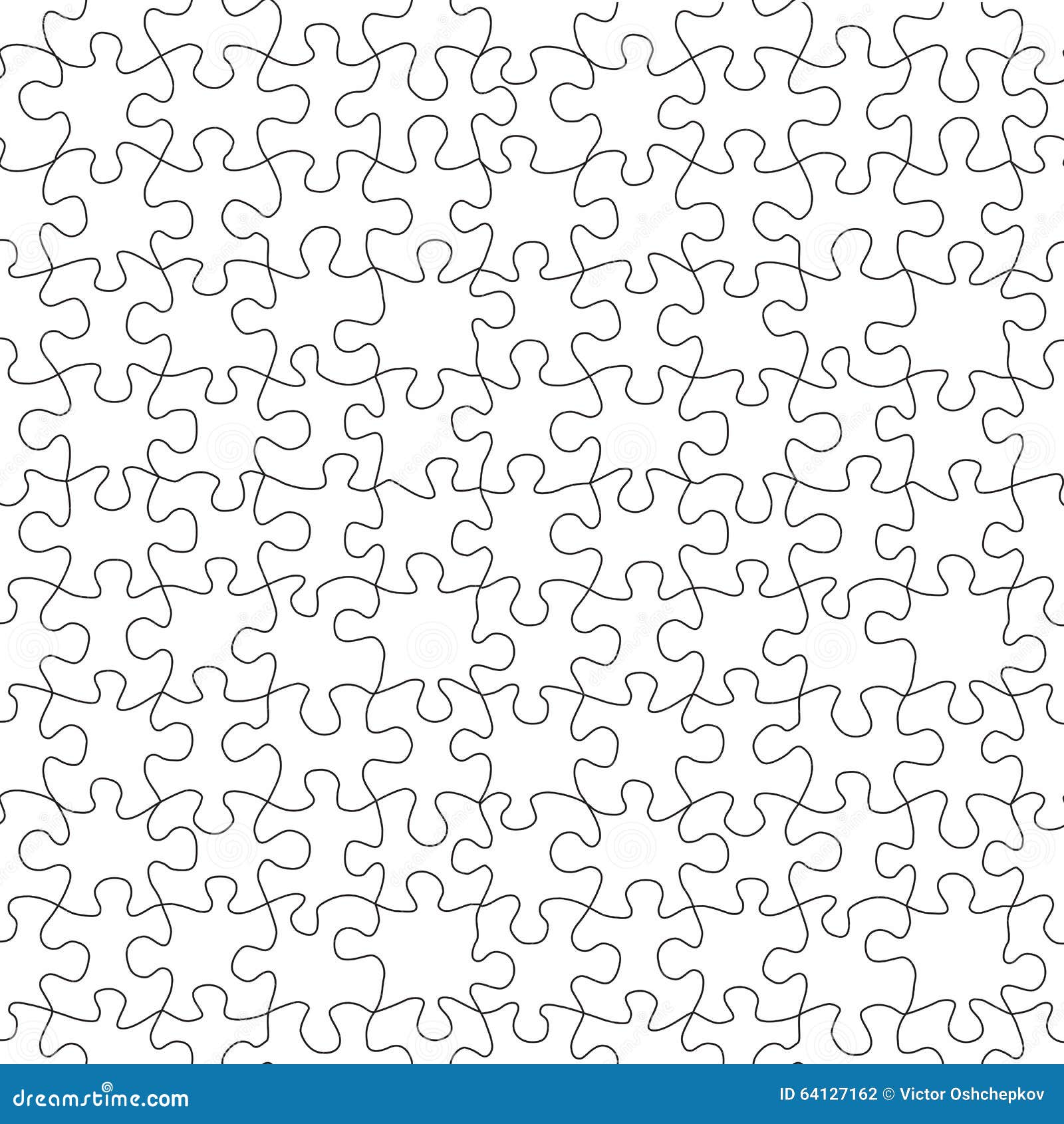 Puzzle Texture Stock Vector - Image: 64127162