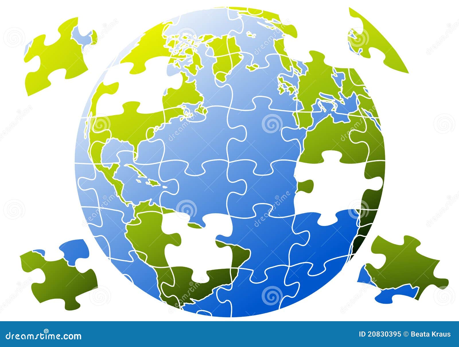 globe puzzle clipart - photo #32