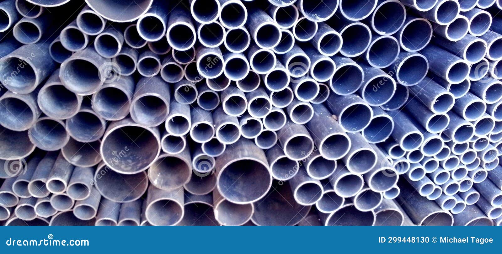 Pvc pipe for plumbing work stock photo. Image of replace 299448130