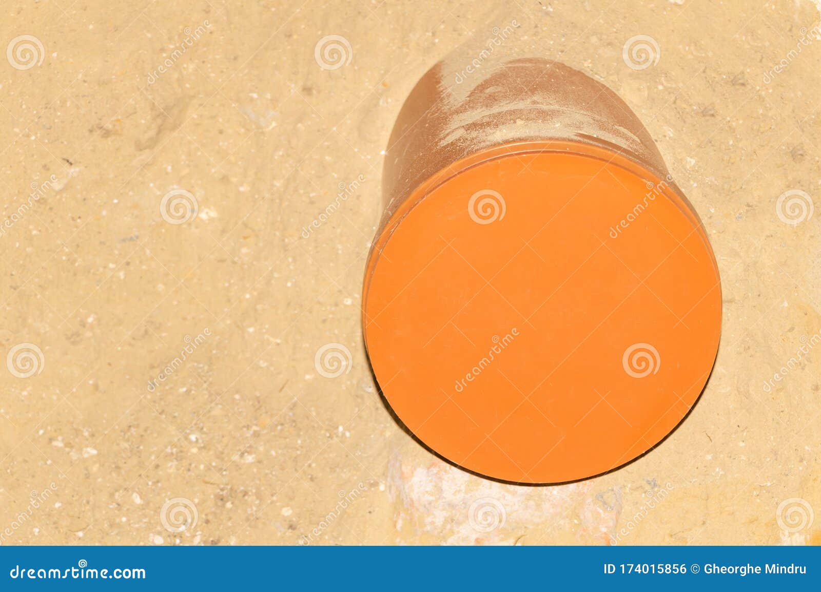 Pvc Pipe Installed in the Ground for Ventilation Stock Photo Image of