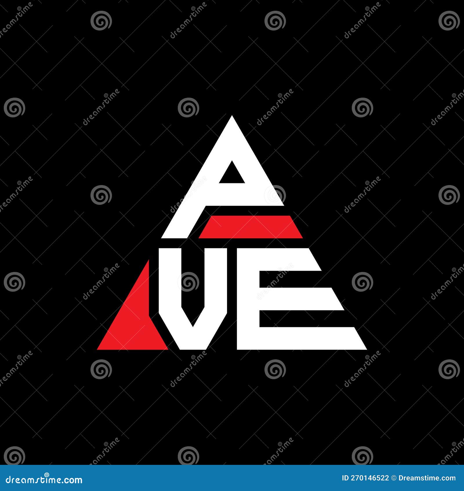 pve triangle letter logo  with triangle . pve triangle logo  monogram. pve triangle  logo template with red