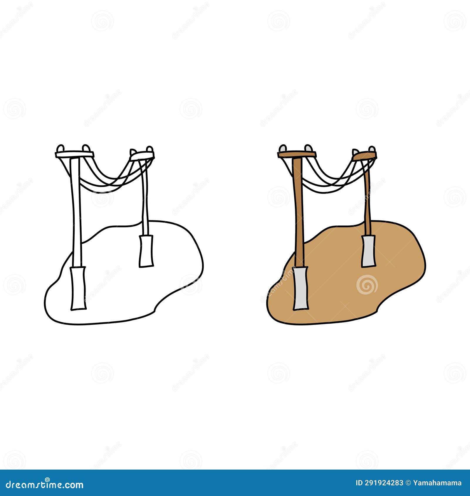 Pylon 2 stock illustration. Illustration of pylon, isolated 291924283