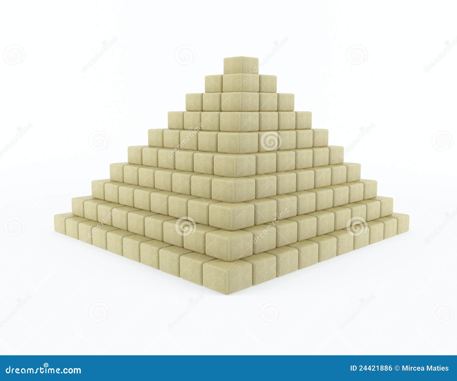 Pyramid stock illustration. Illustration of group, stage - 24421886