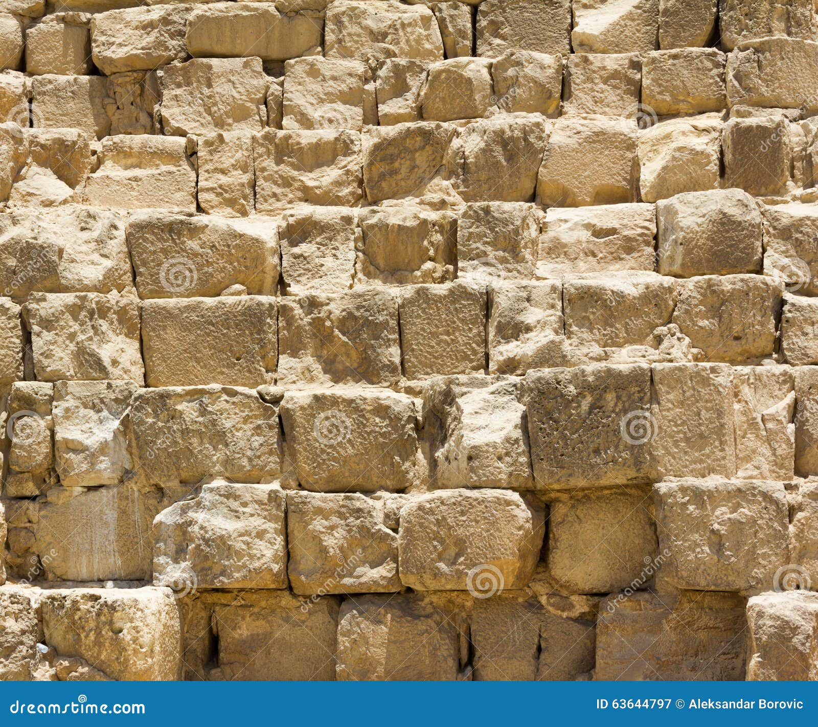 Pyramid blocks stock image. Image of egypt, famous, pyramid 63644797