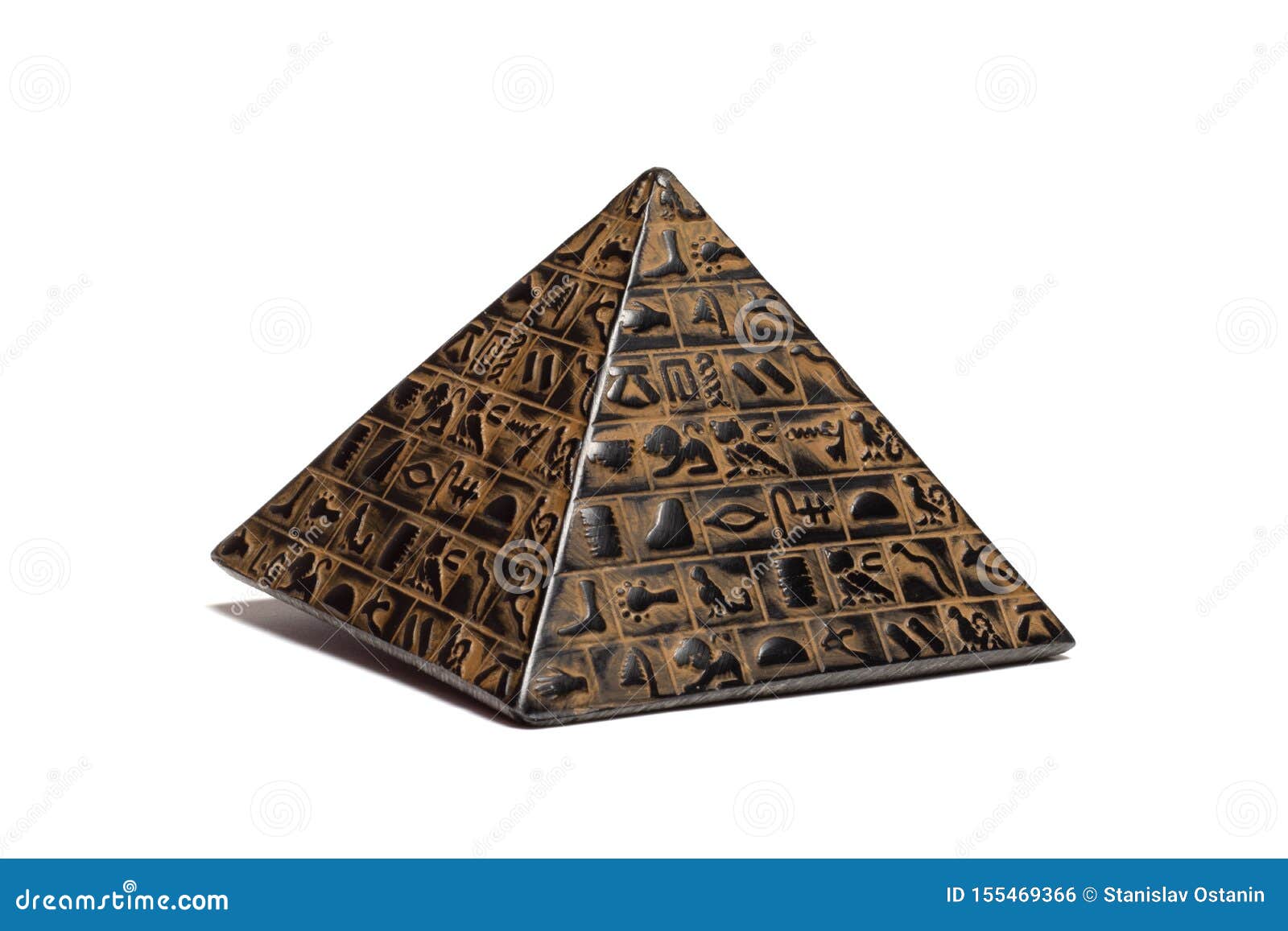 Pyramid stock photo. Image of egyptian, decoration, archaeological ...
