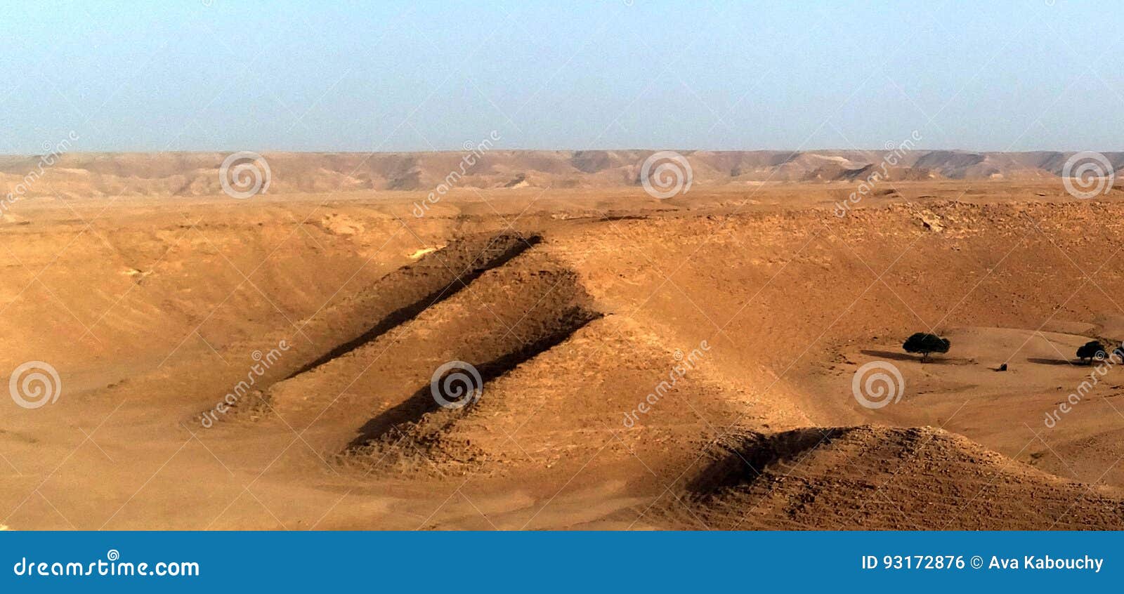 pyramid-d hills in the desert outside riyadh, kingdom of saui arabia