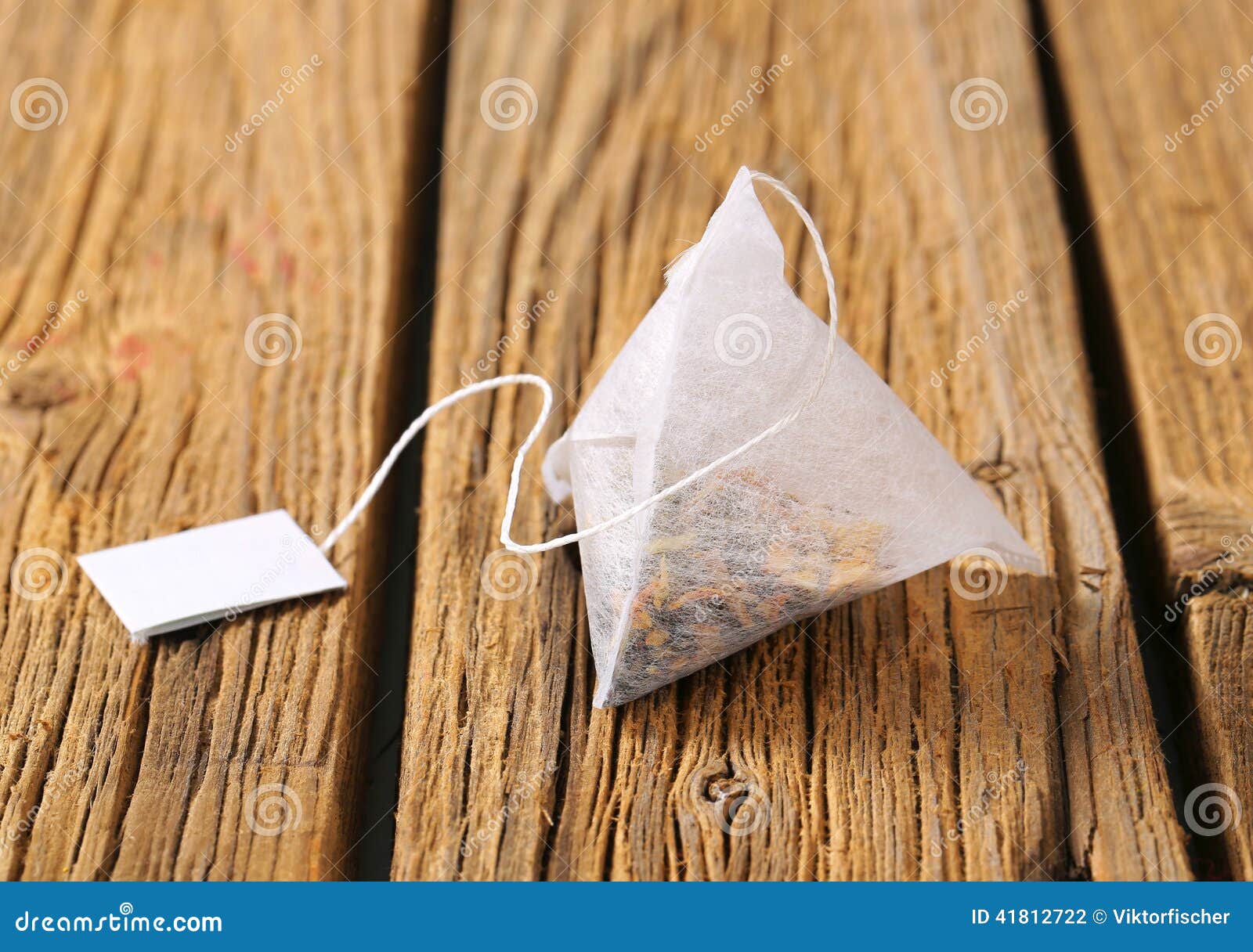 Pyramid tea bag stock photo. Image of jasmine, dried 41812722