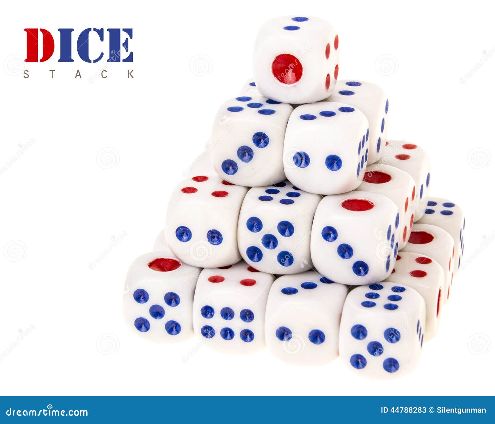 Pyramids dice stock image. Image of create, isolated 44788283