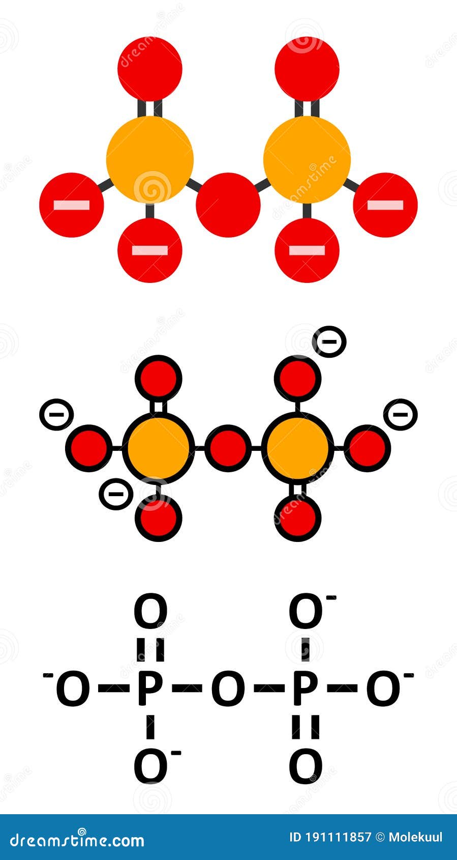 pyrophosphate (ppi) anion. important in biochemistry, used as food additive (e450
