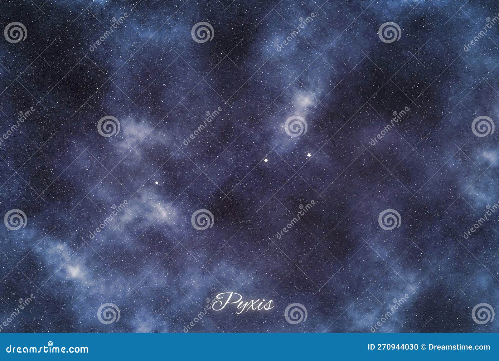 pyxis star constellation, brightest stars , compass constellation, pyxis nautica