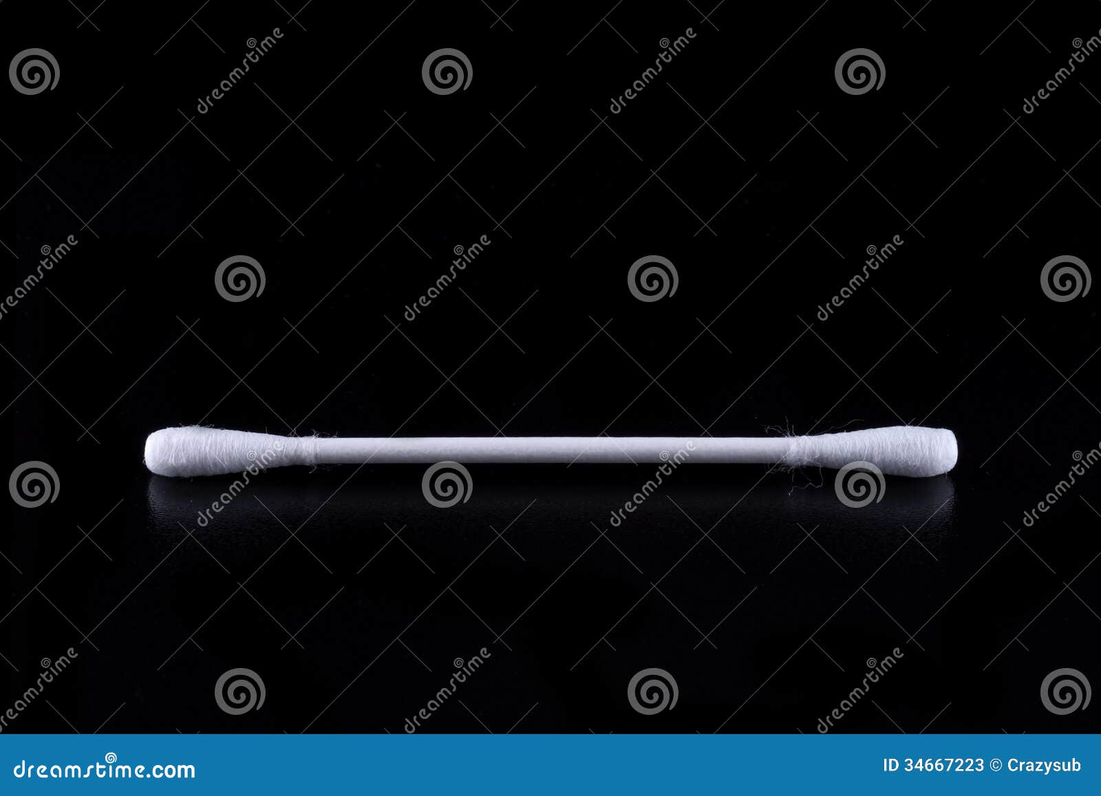 QTip stock image. Image of cleaning, letter, cotton 34667223
