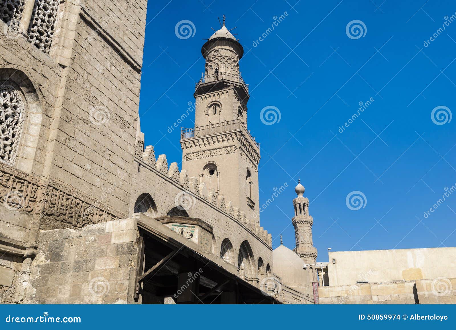 qalawun complex, al-muizz street, islamic cairo, egypt
