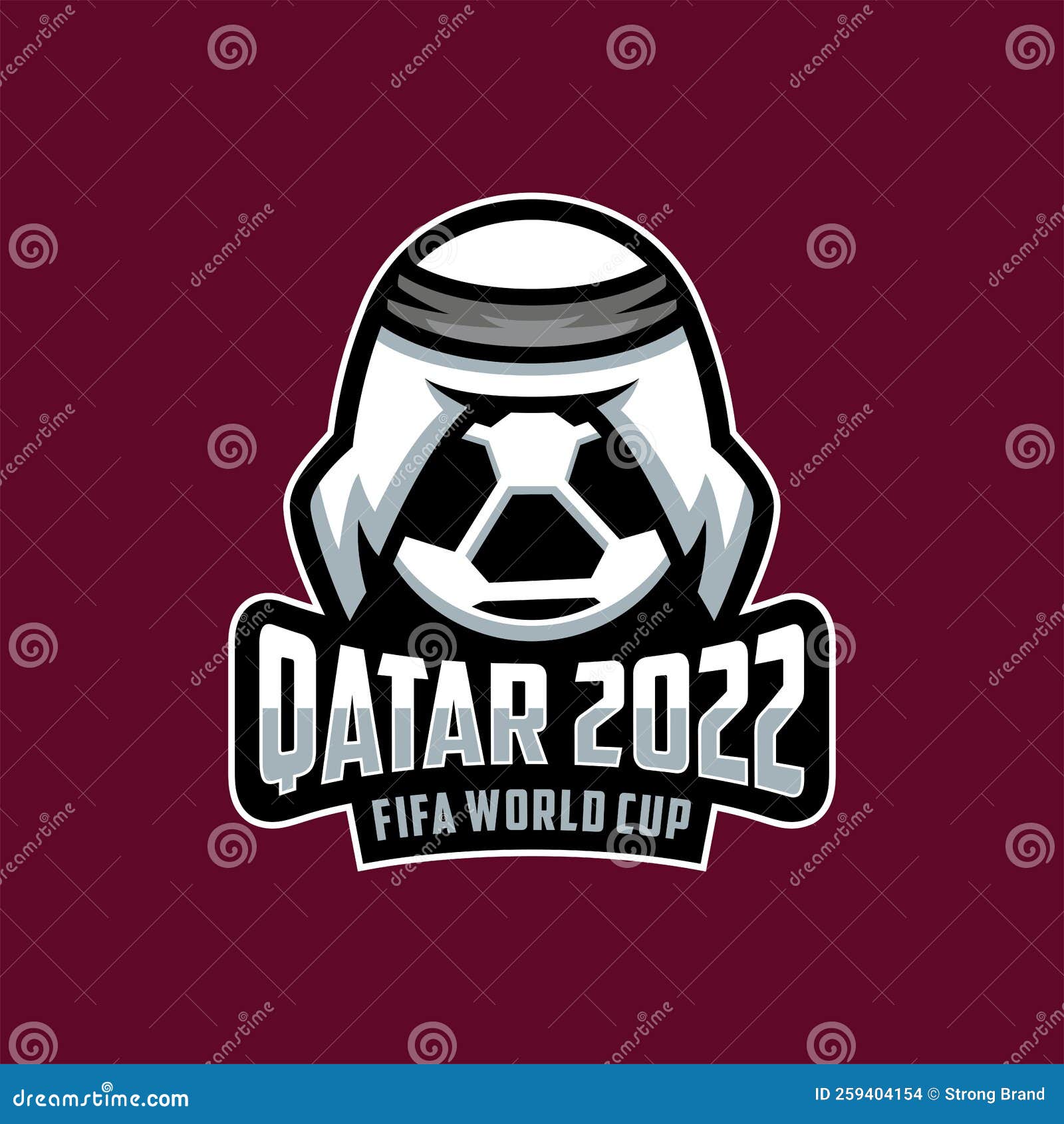 Mascot Fifa World Cup Qatar 2022 official Logo And Ballon Symbol