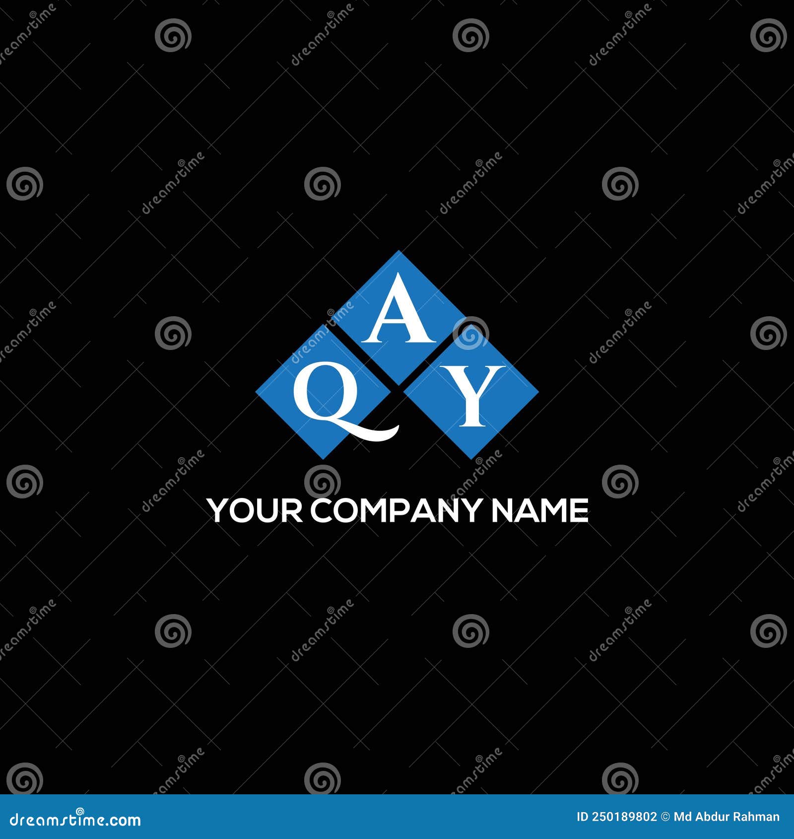 https://thumbs.dreamstime.com/z/qay-letter-logo-design-black-background-creative-initials-concept-250189802.jpg