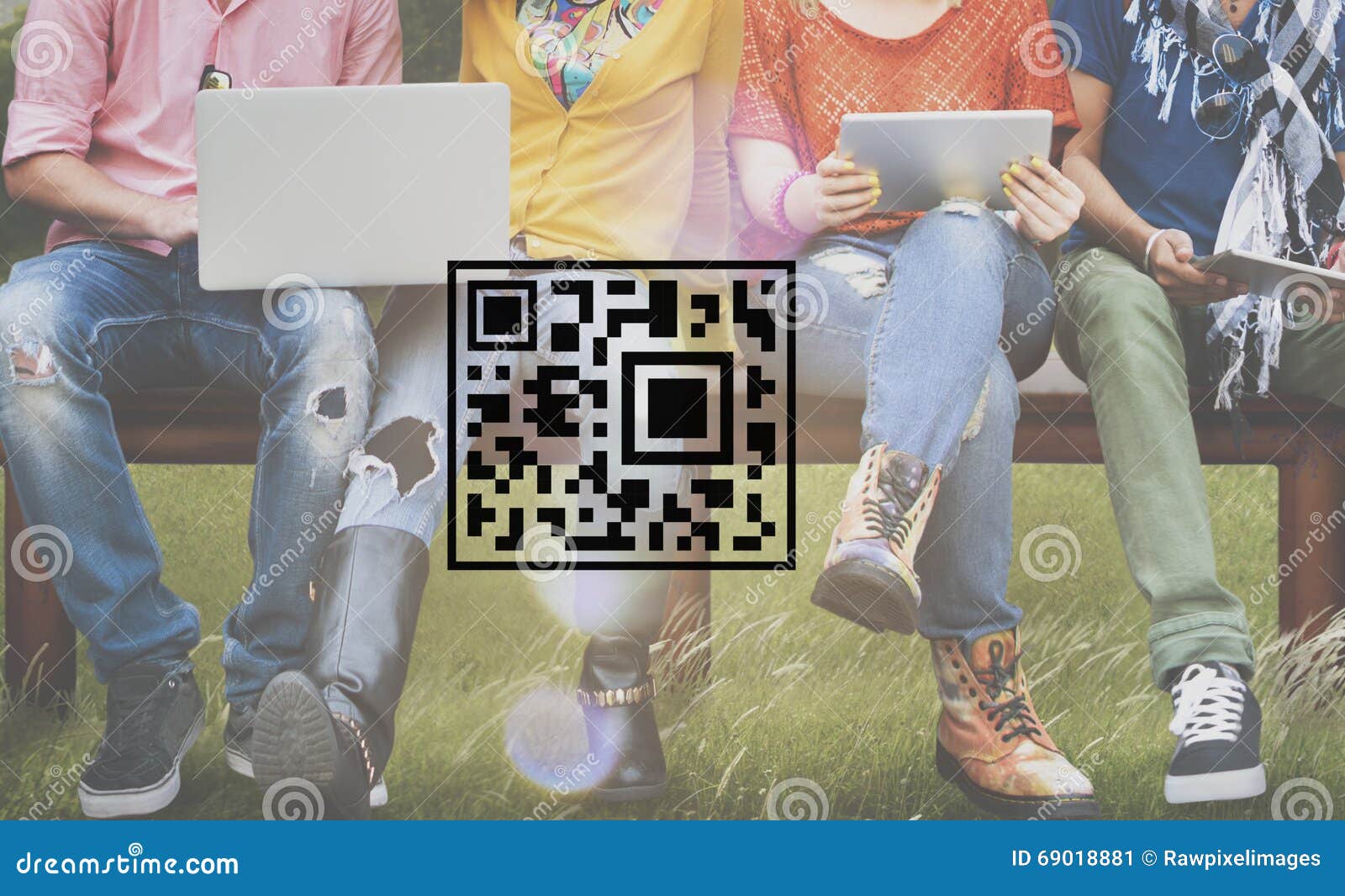 QR Code Price Tag Coding Encryption Label Merchandise Concept Stock qr-code-price-tag-coding-encryption-label-merchandise-concept-stock
