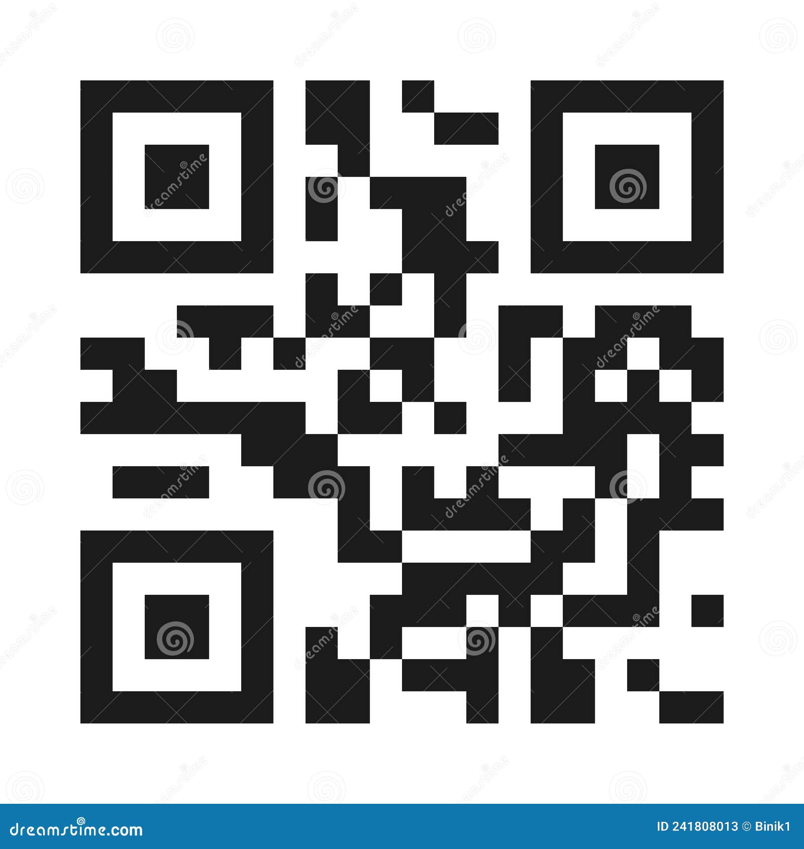 Qr code sample vector icon stock vector. Illustration of background