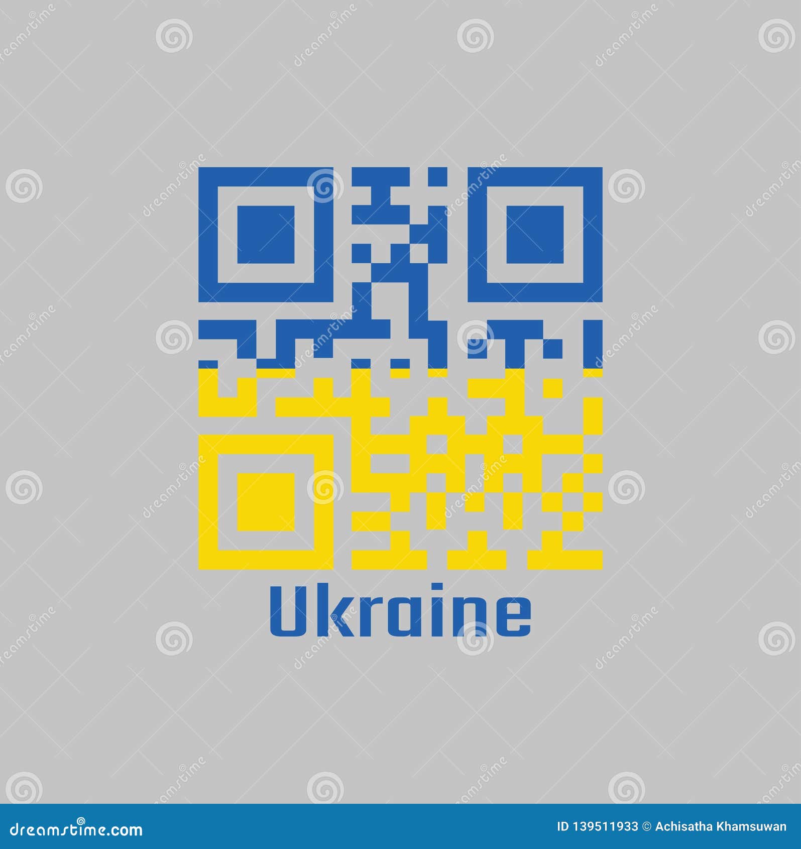 Ukraine flag color codes