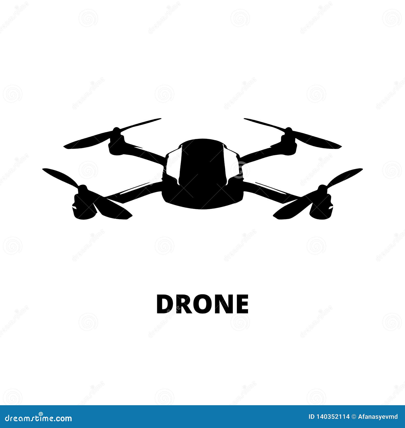 quadcopter icon. drone concept    on white background.  