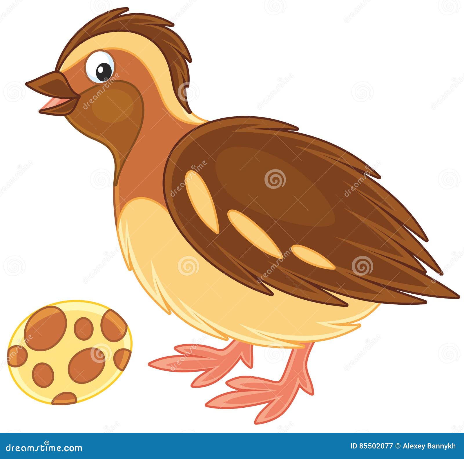 flying quail clipart